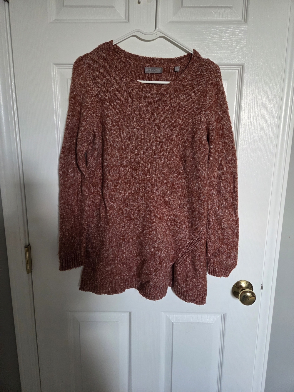 Women's Crewneck Sweater in Rust Blend by Universal Thread